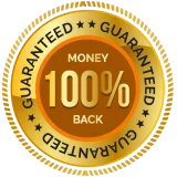100% Money Back Guaranteed